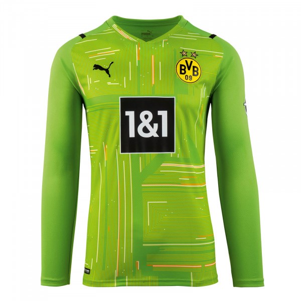 Thailande Maillot Football Borussia Dortmund Gardien 2021-22 Vert